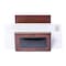 Dacasso Walnut & Leather Letter Holder AG-8408 - alternate 1